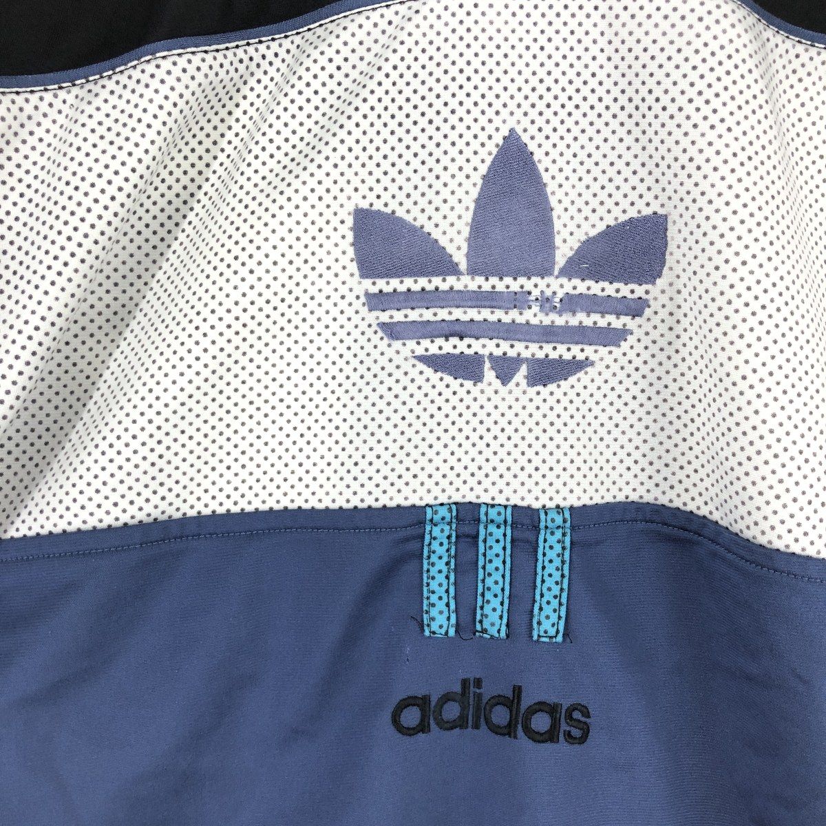 古着 90年代 アディダス adidas ドット柄 ジャージ トラックジャケット