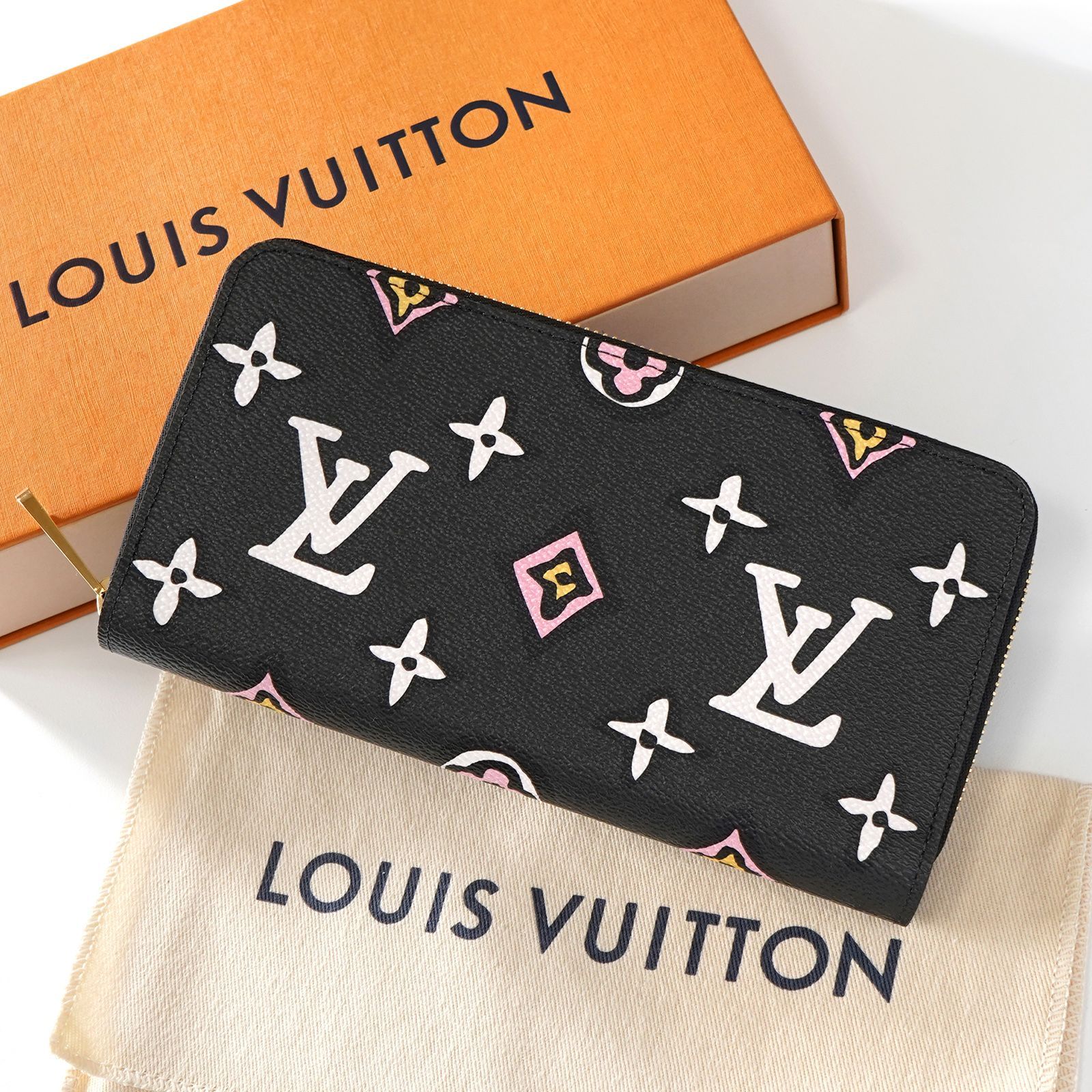 【新品】Louis Vuitton モノグラム アニマル 長財布 M80683 新品】Louis Vuitton モノグラム アニマル 長財布 M80683 - メルカリ
