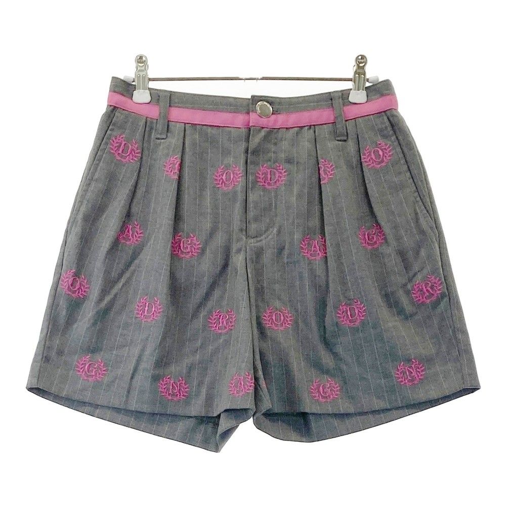 美品【Dance With Dragon 】ベージュ ショートパンツ サイズ2 サイズ：2 DANCE WITH DRAGON ダンスウィズドラゴン ショートパンツ