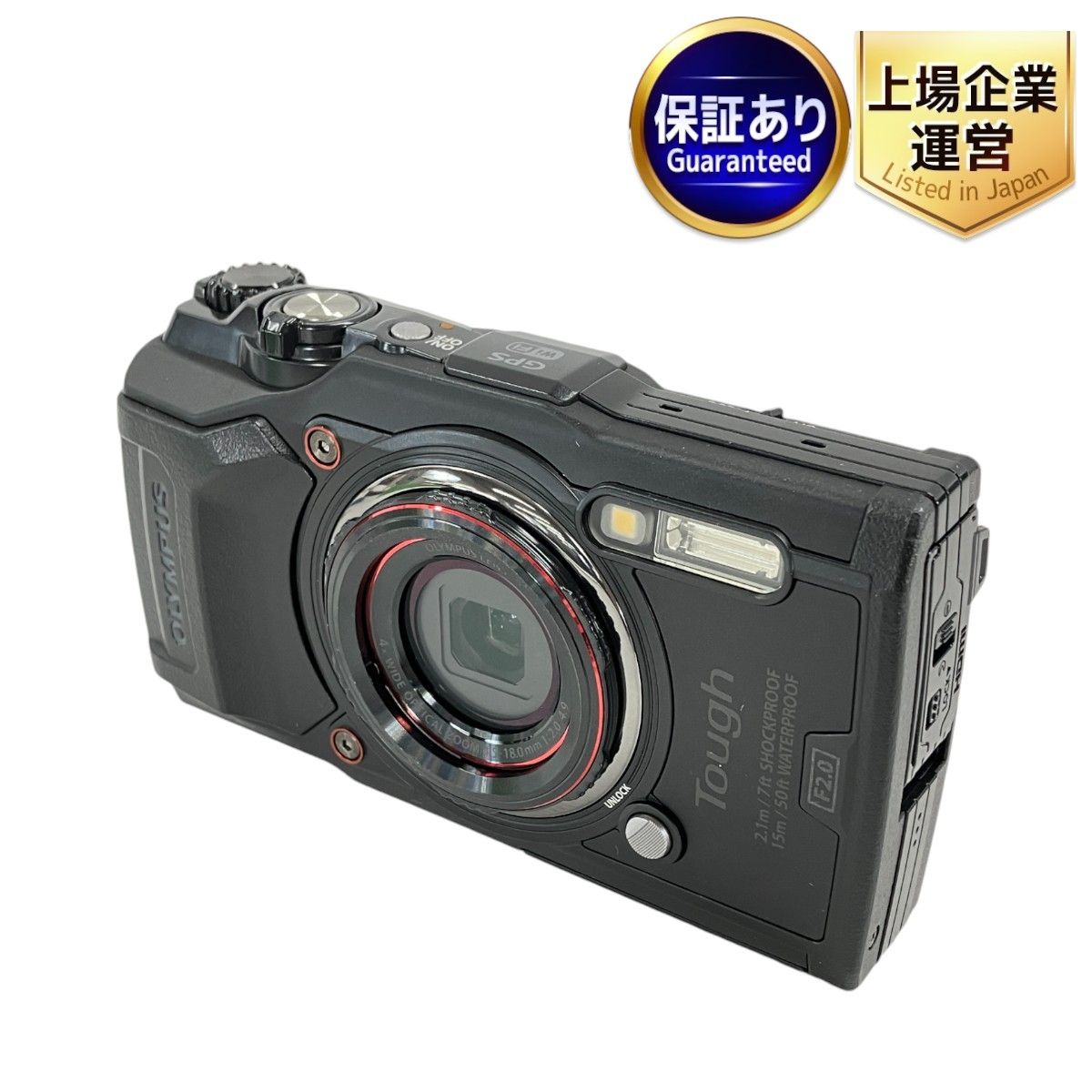 OLYMPUS TG-6 TOUGH 防水 コンパクトデジタルカメラ コンデジ オリンパス  中古 良好W9263658