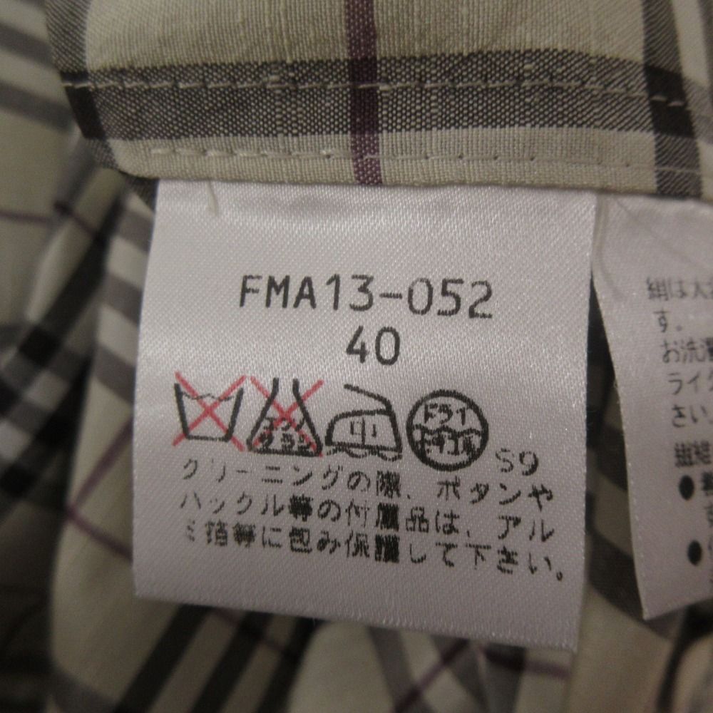 美品 クリーニング済 BURBERRY LONDON バーバリーロンドン