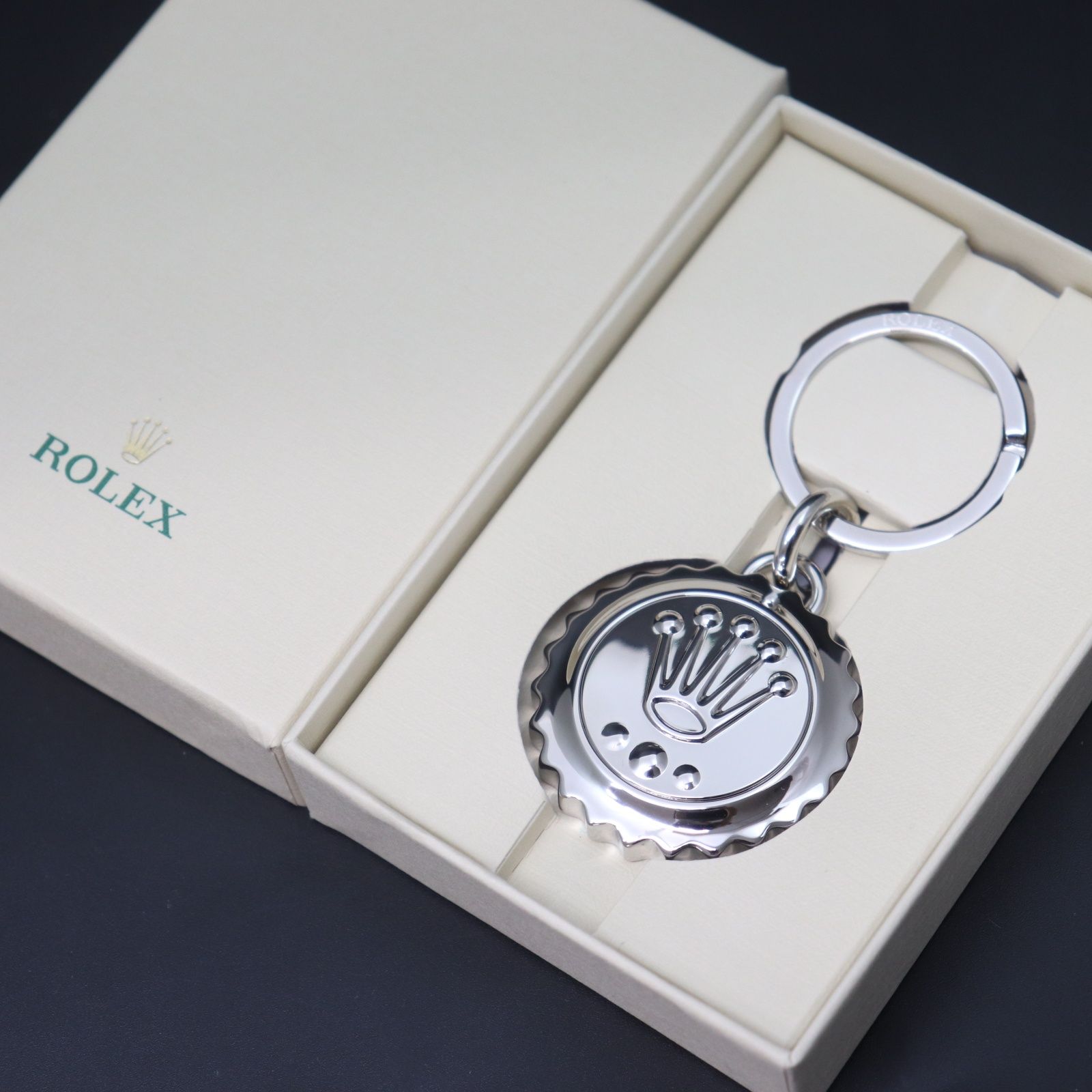 ITFN1SQXRVOJ 未使用 ROLEX ロレックス ノベルティ キーホルダー 