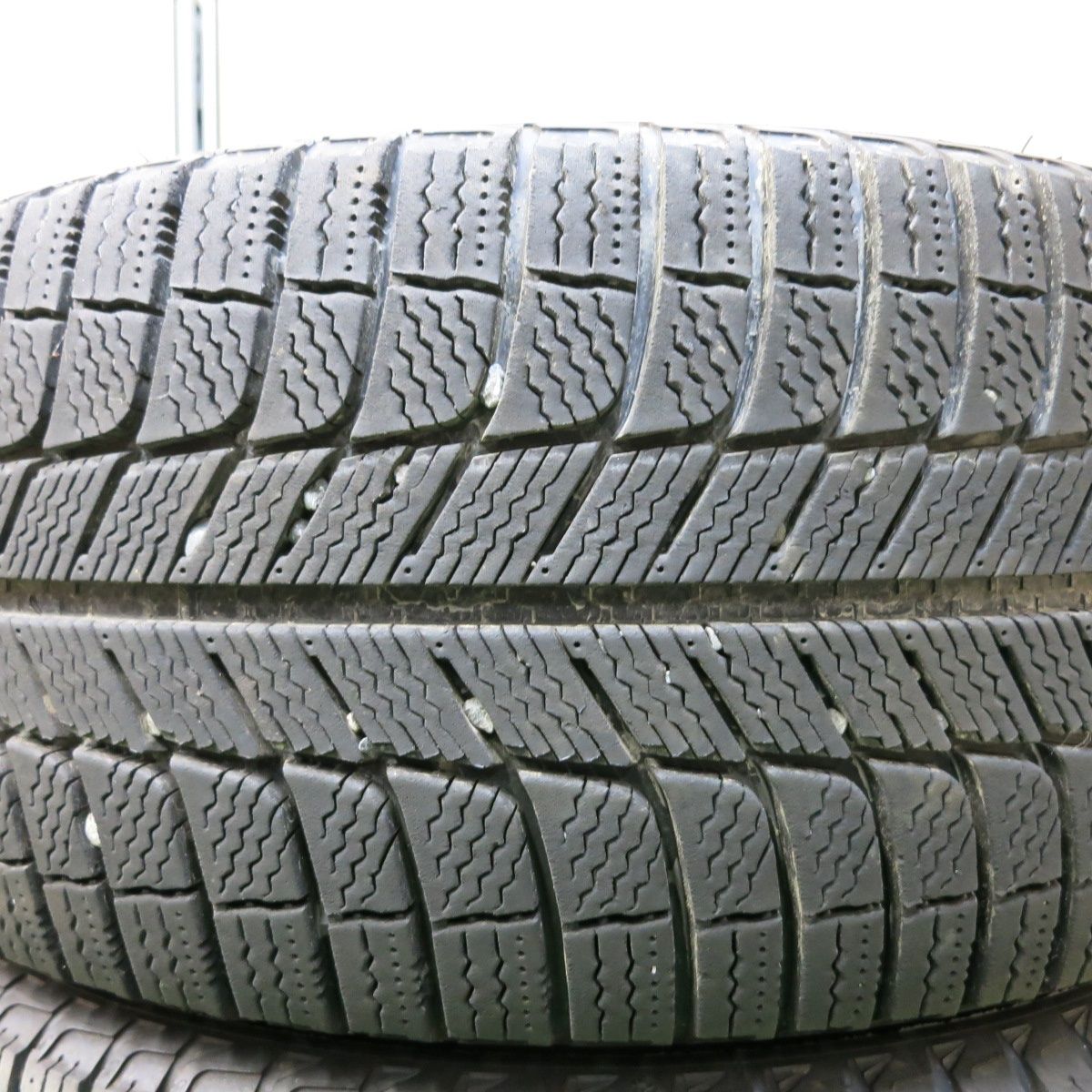 *送料無料* バリ溝！9分★ベンツ等 EUROFORSCH 245/45R18 スタッドレス ミシュラン X-ICE3+ ユーロフォルシュ PCD112/5H★4072502SYス