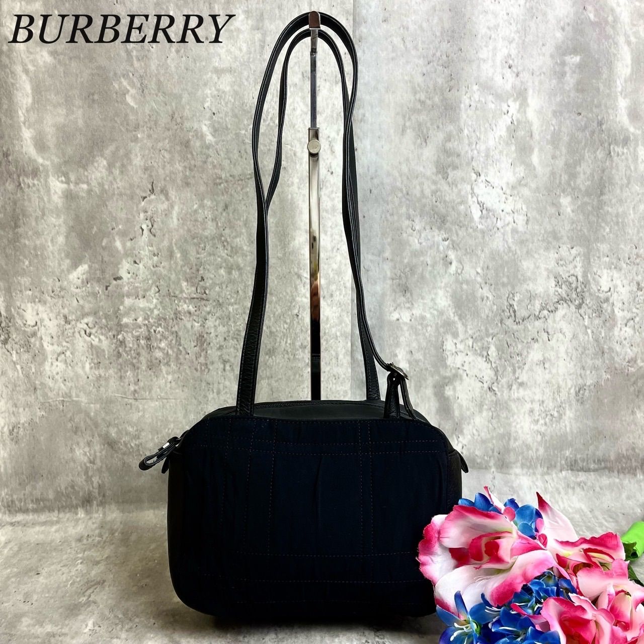 ✨良品✨ BURBERRY バーバリー ショルダーバッグ トートバッグ ノバ 