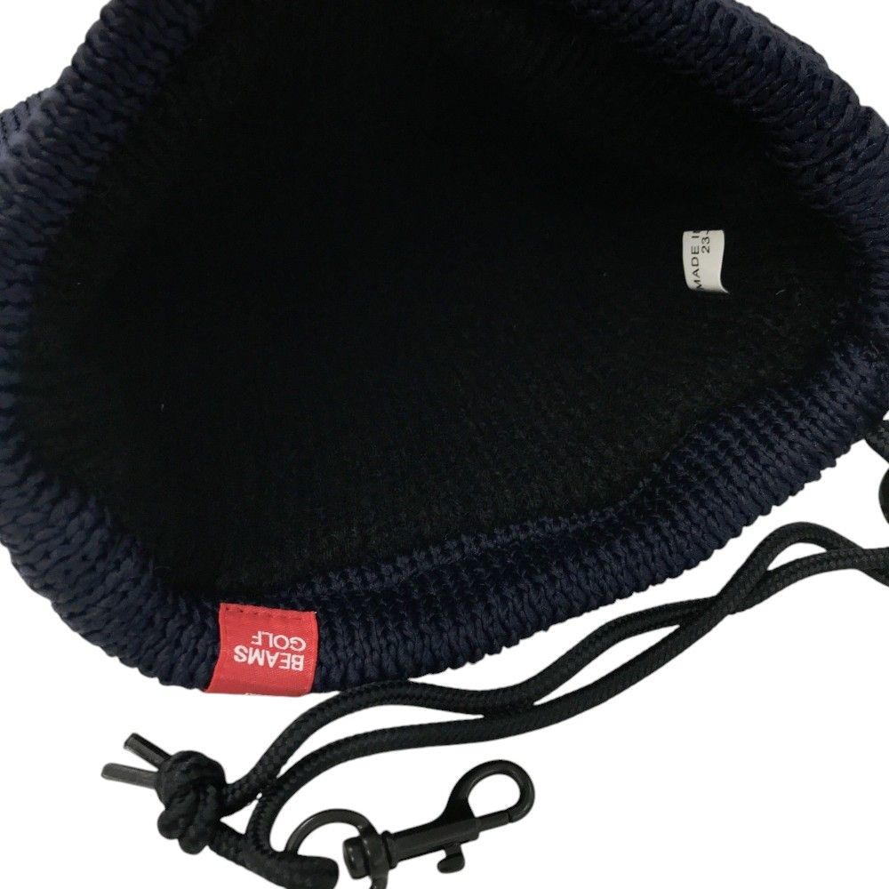 【即決】BEAMS GOLF ビームスゴルフ ヘッドカバー ネイビー系 パター ピン型 [240001299457]【中古】ゴルフウェア BEAMS GOLF ビームス ゴルフ ヘッドカバー 3点セット ネイビー 緑