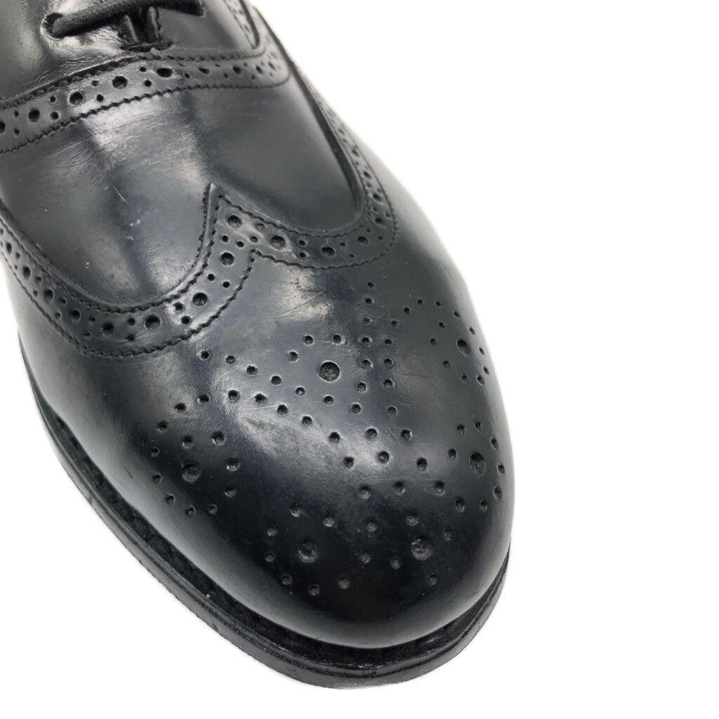 【70年代】サイドゴア　ウィングチップレザーシューズ 70年代 Iron Age by BOSTONIAN ウィングチップ スチールトゥ