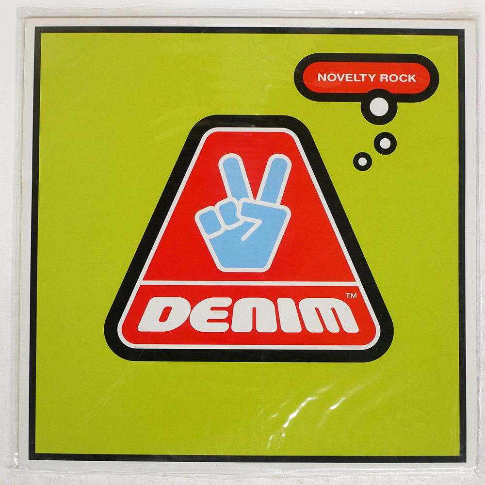 UK盤 DENIM|NOVELTY ROCK|EMIDISC ADISC001 LP