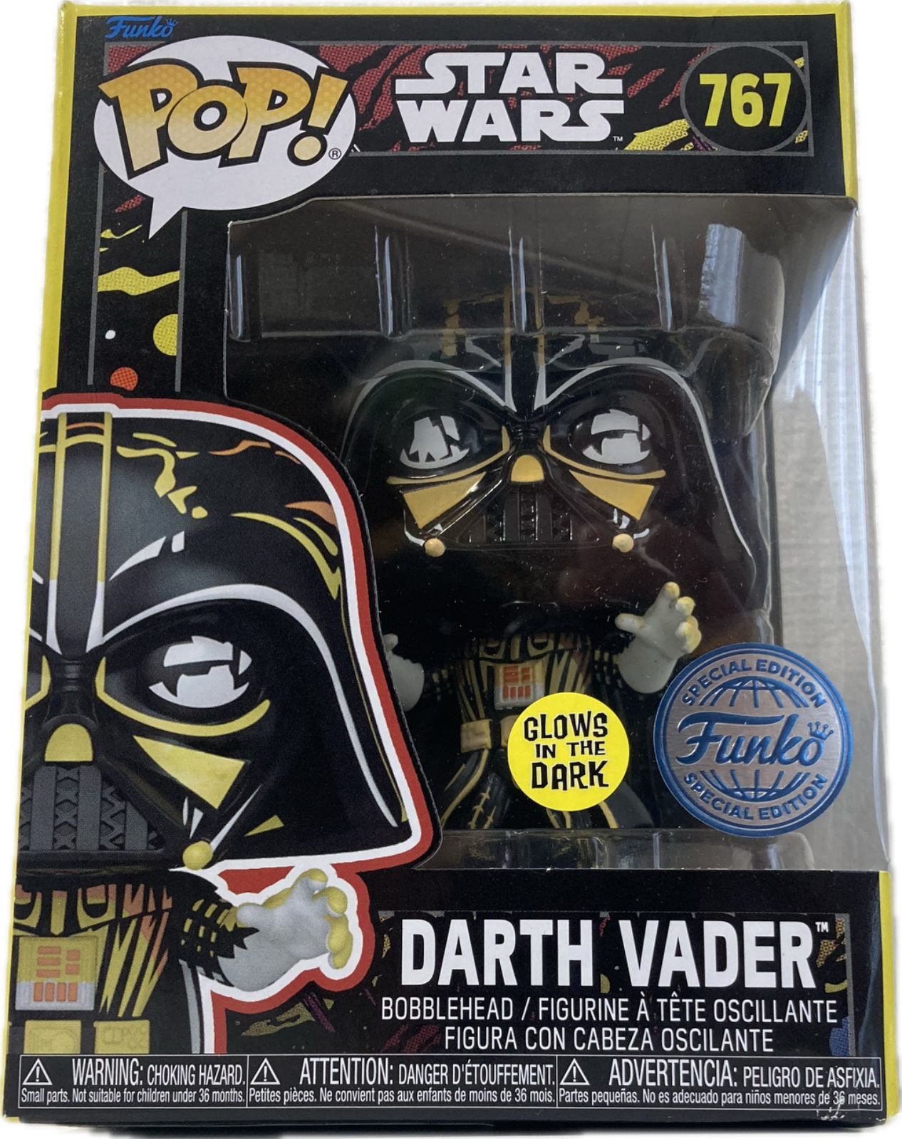 POP! 767 ダースベイダー 蓄光版 スターウォーズ - メルカリ