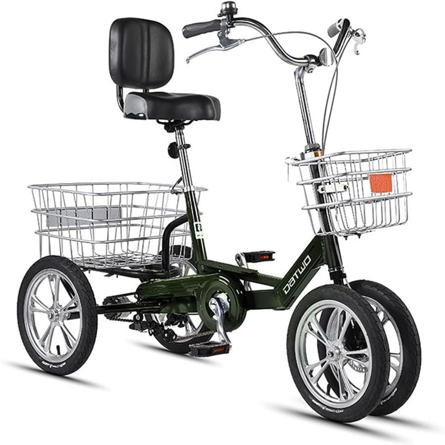 三輪自転車 大人用 高齢者 シニア 自転車 【2025 アップグレード