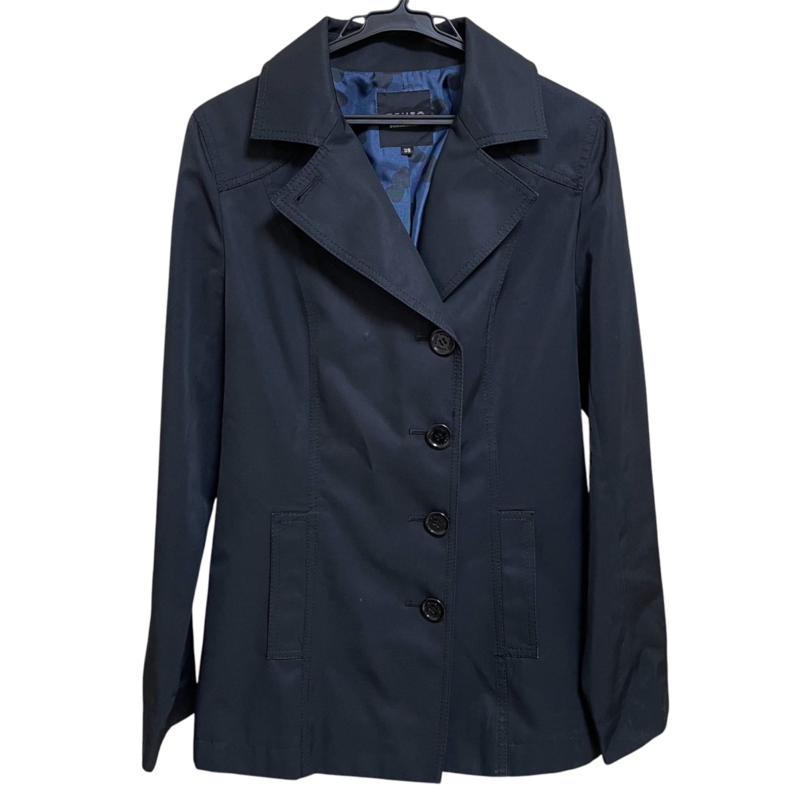 Z1053 SONIA RYKIEL ソニアリキエル トレンチコート スパンコール  