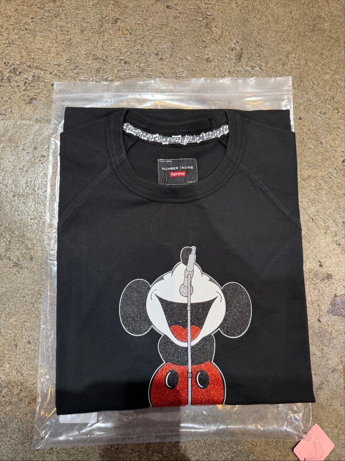 Supreme Number Mickey Mouse Raglan Mサイズ supreme Number(N)ine Mickey Mouse Raglan - メルカリ