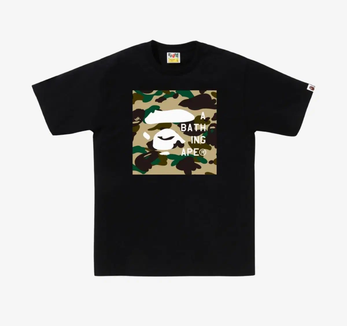 A BATHING APE アベイシングエイプ カモフラージュ 半袖 L
