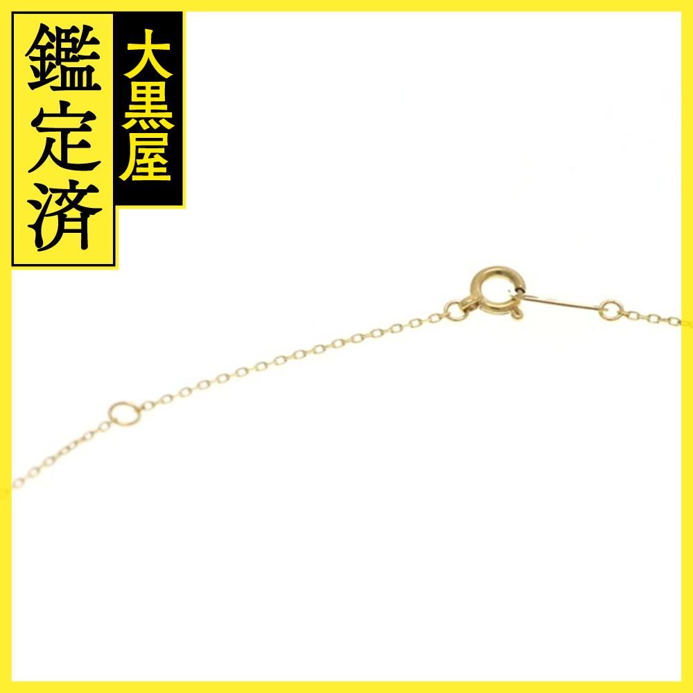 ノンブランドジュエリー 一粒 ネックレス K18 イエローゴールド  