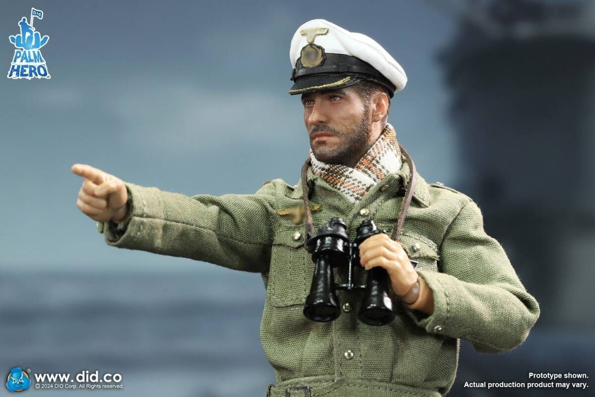 DID 1/12 WW2 ドイツ軍 Uボート 潜水艦 艦長 レーマン XD80026 German