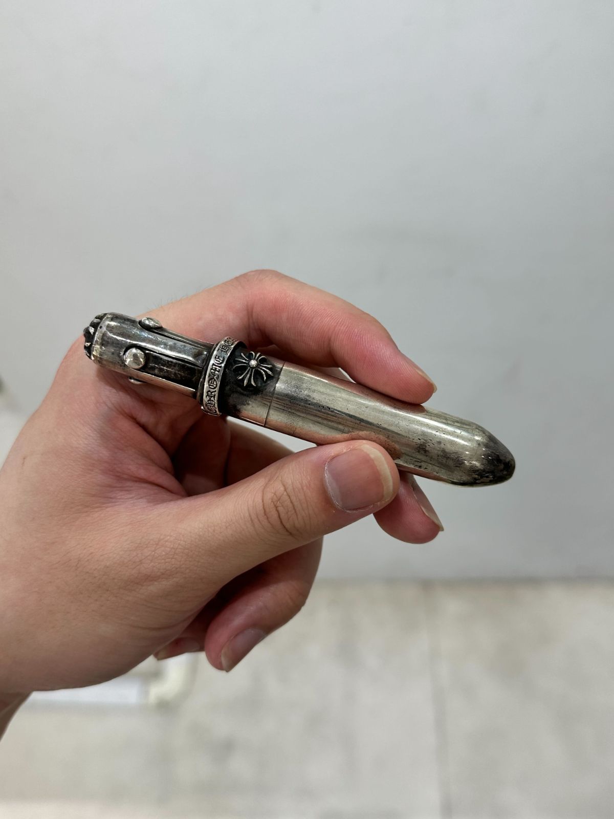 CHROME HEARTS (クロムハーツ) 4 COLOR PEN 4カラーシルバーボールペン