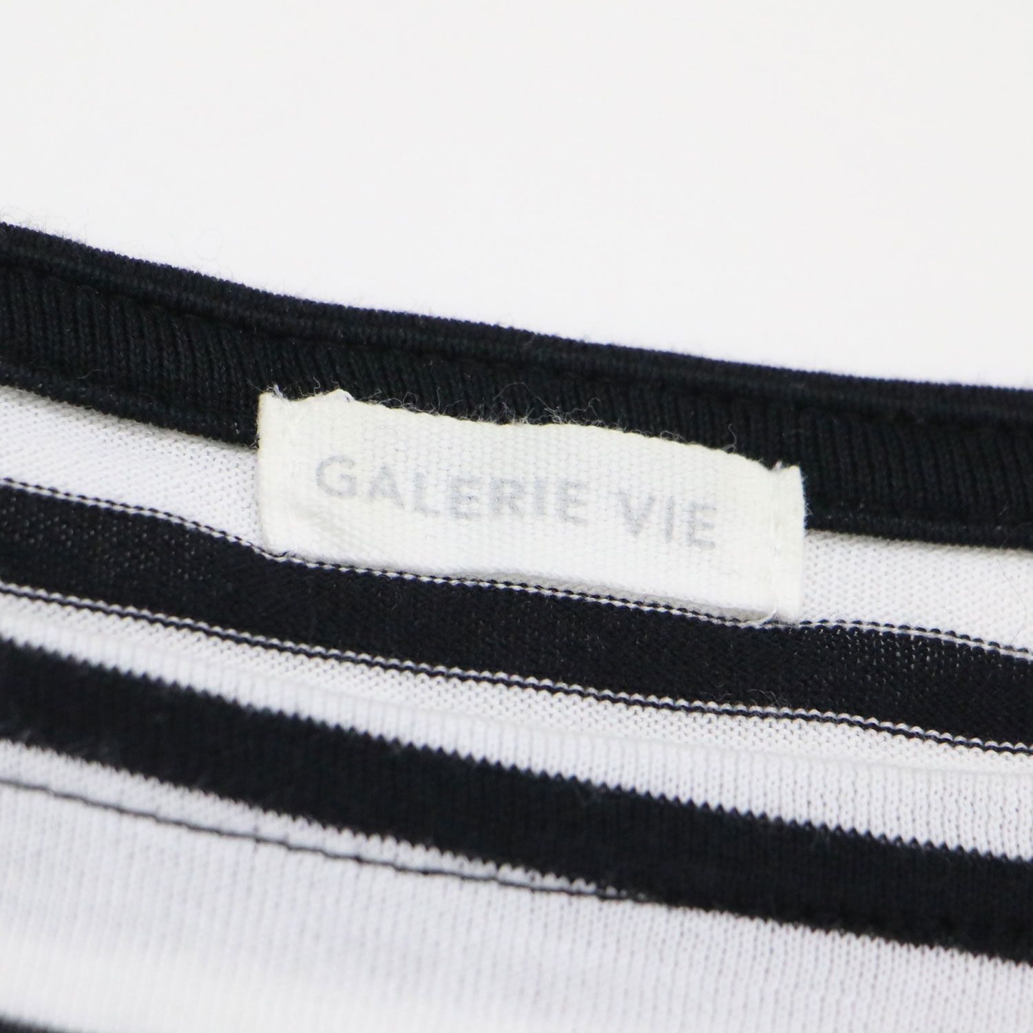 GALERIE VIE ギャルリー ヴィー ニット ホワイト ブラック 白黒 サイズ  