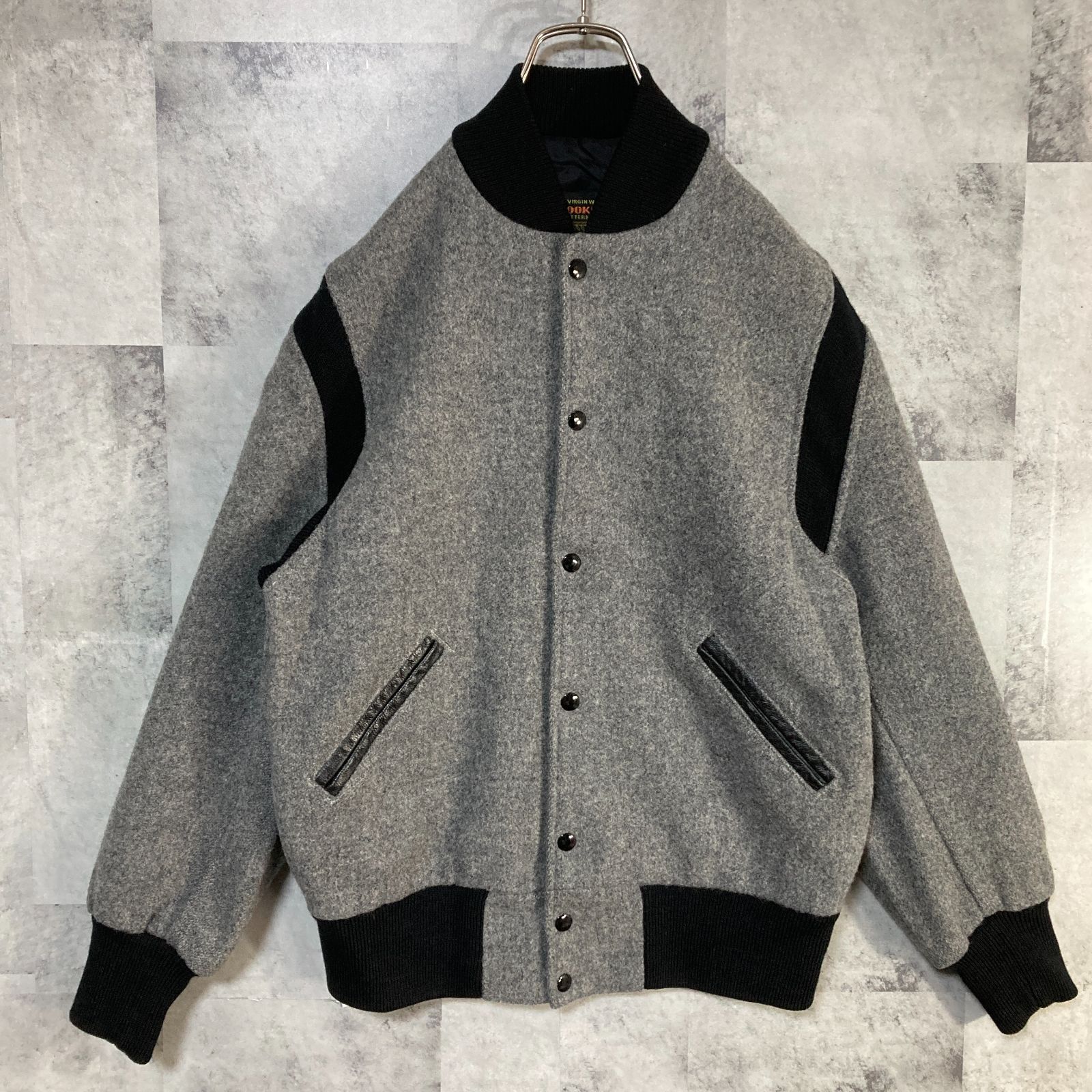 米国製 アメリカ製 SKOOKUM 100%バージンウール カーディガン 38