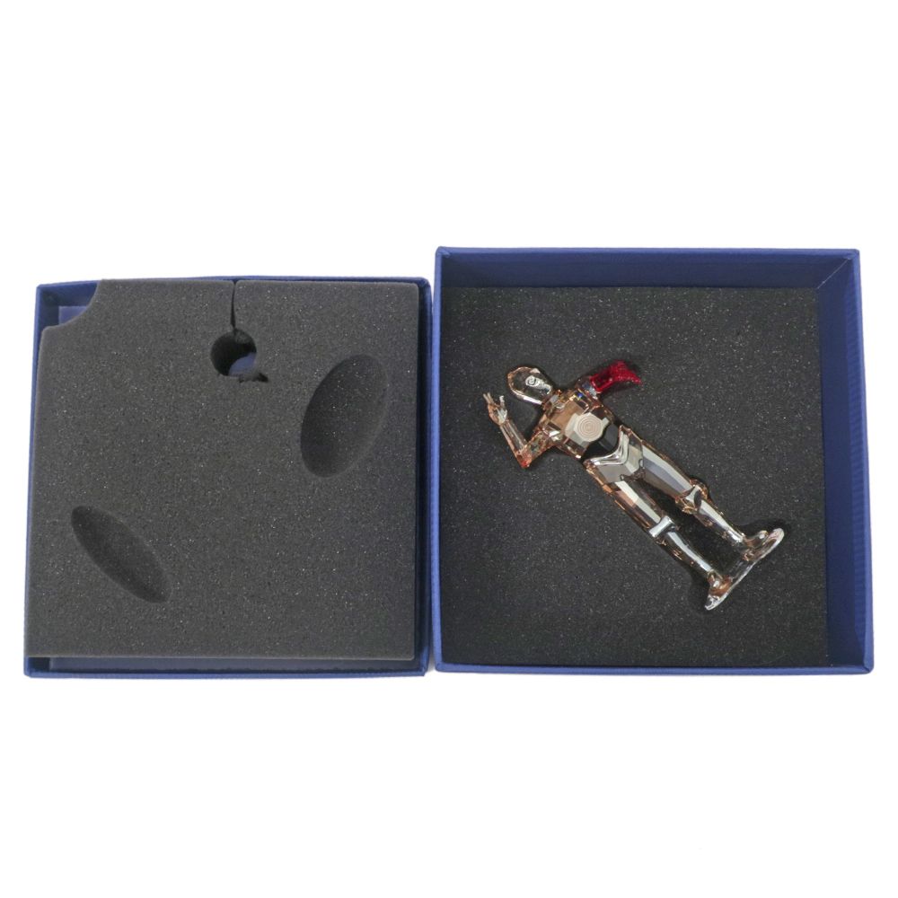 名東】スワロフスキー スターウォーズ C-3PO フィギュア 置物