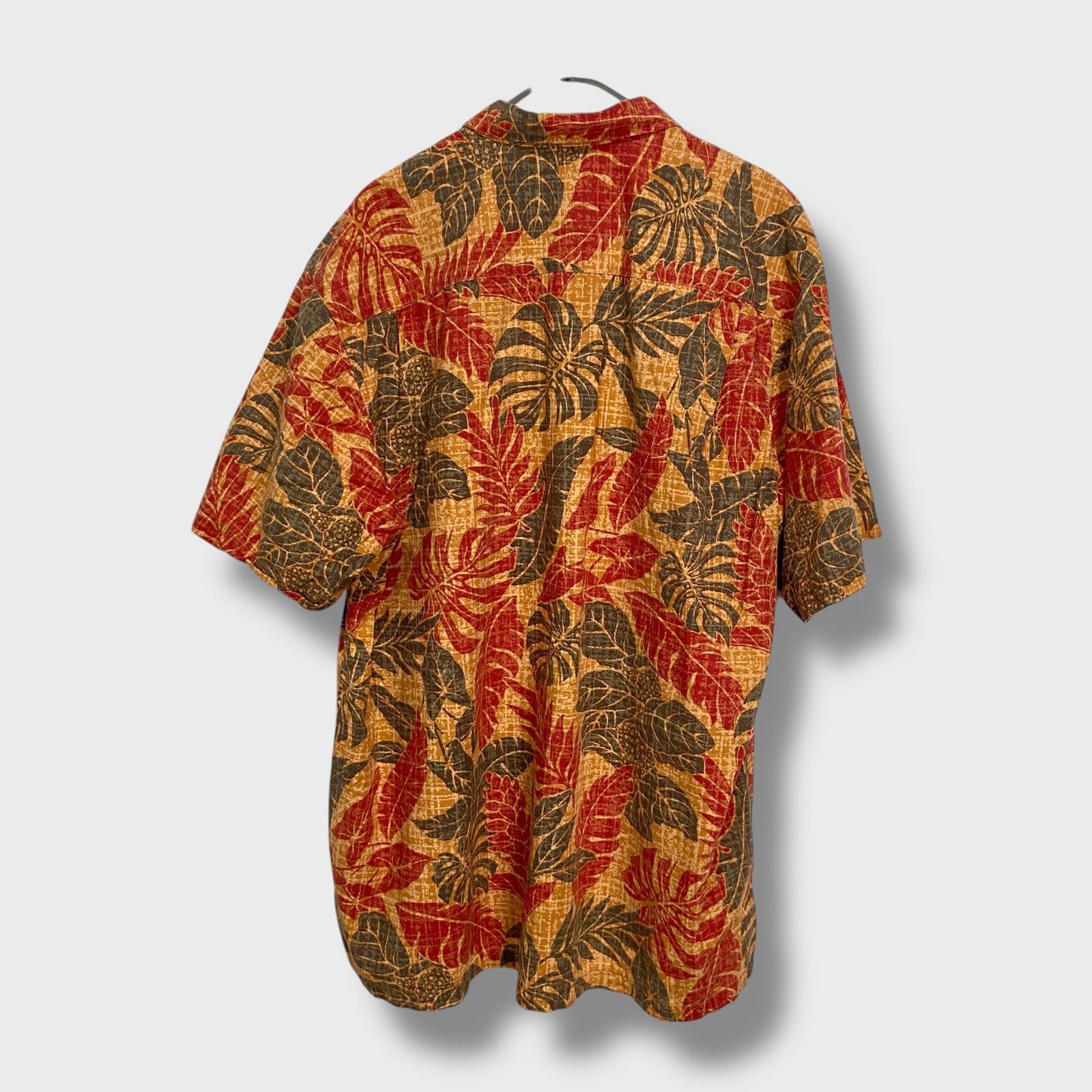 コロンビア　シャツ　メンズ　開襟シャツ　アロハ　総柄　オープンカラー　L コロンビア　シャツ　メンズ　開襟シャツ　アロハ　総柄　オープンカラー　L