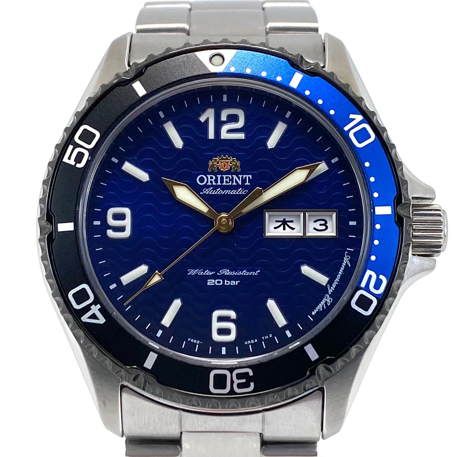 美品・希少】オリエント ORIENT オリエントマコ RN-AA0822L F692-UBL0 