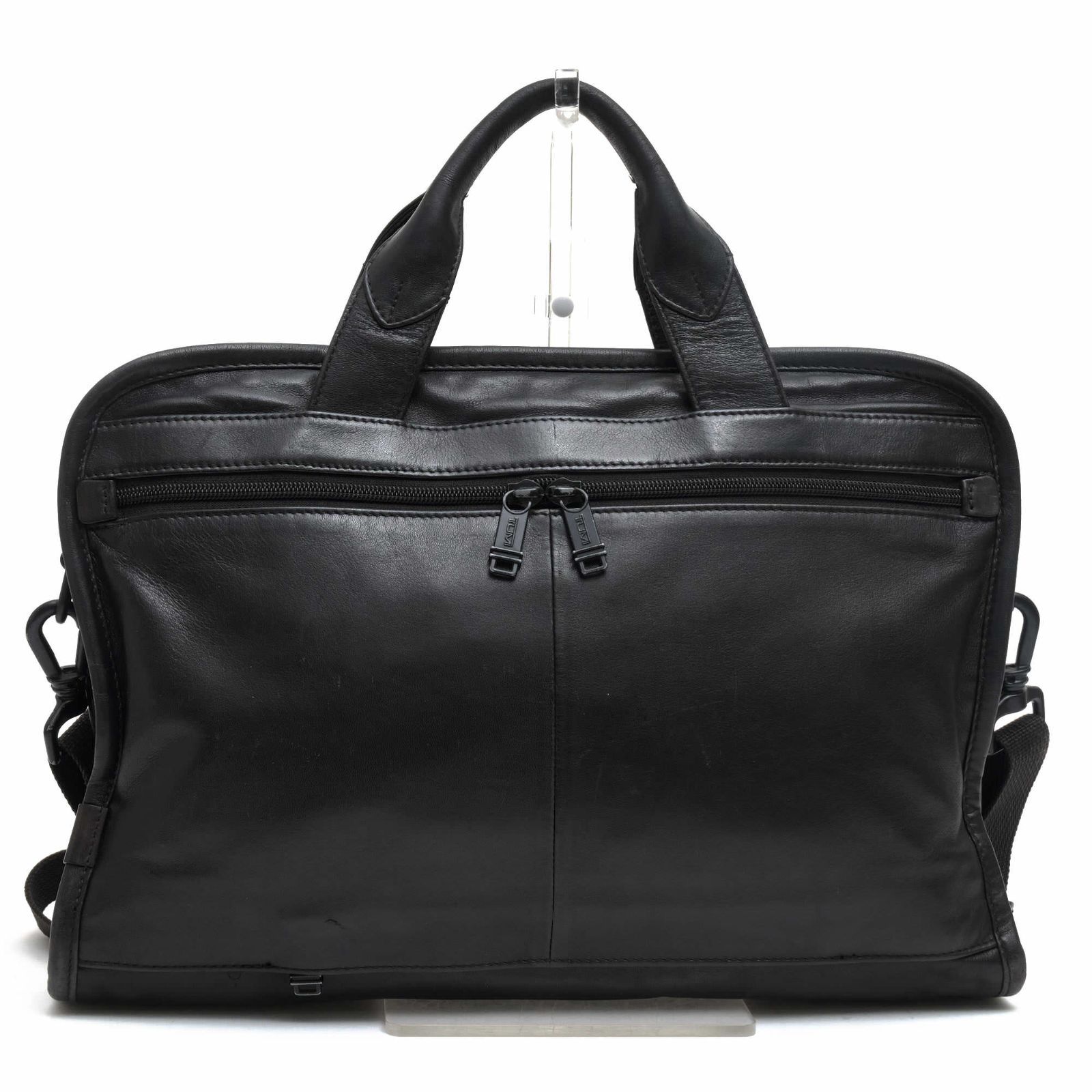 トゥミ／TUMI バッグ ブリーフケース ビジネスバッグ 鞄 ビジネス メンズ 男性 男性用レザー 革 本革 ブラック 黒  96101DH ALPHA slim Deluxe Leather portfolio スリム・デラックス・レザー・ポートフォリオ 定番
