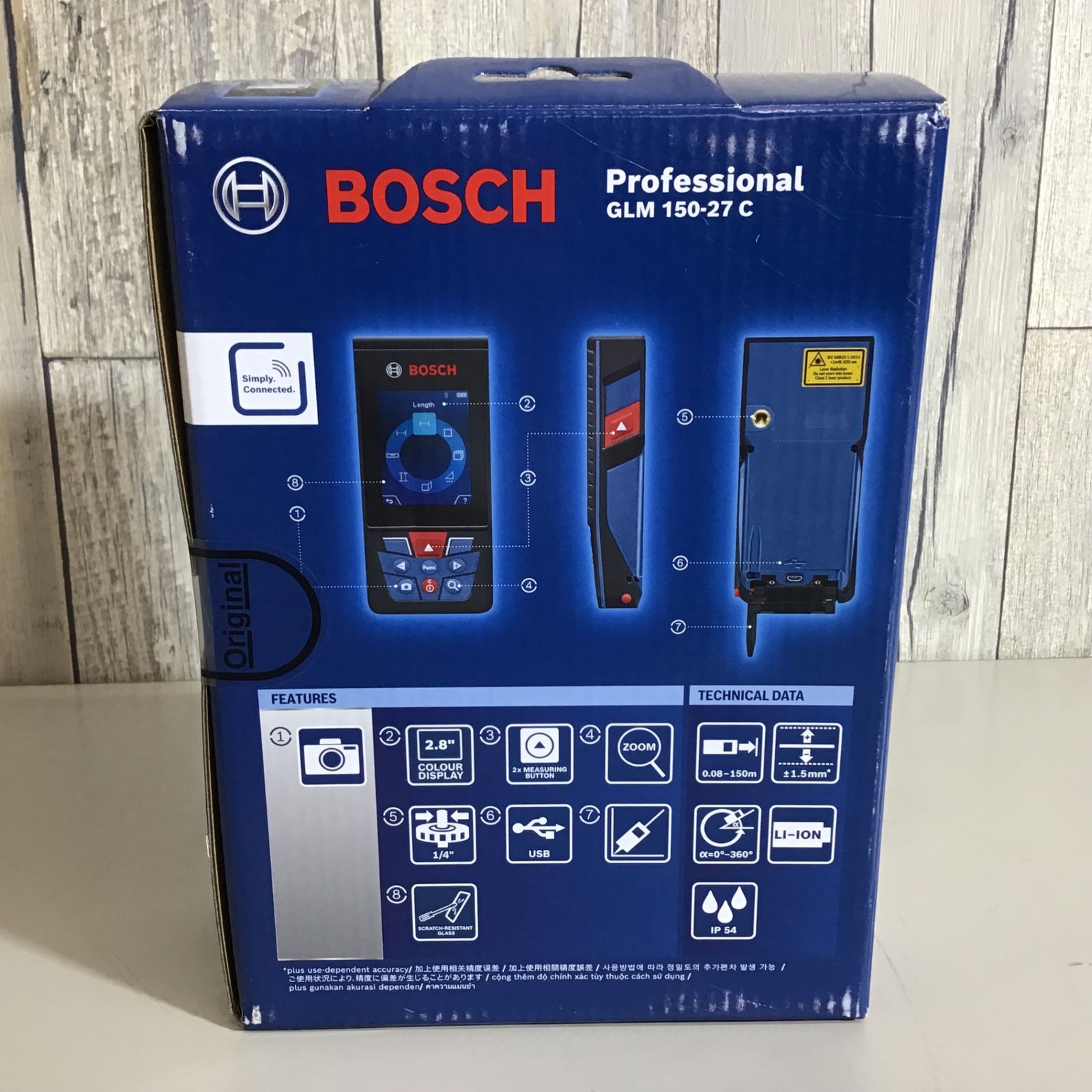 未使用品 未開封】BOSCH ボッシュ レーザー距離計 Professional 未使用品 未開封】BOSCH ボッシュ レーザー距離計 Professional