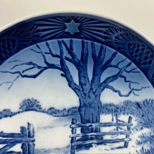 1971年『 冬の野うさぎ 』 ロイヤルコペンハーゲン イヤープレート 未