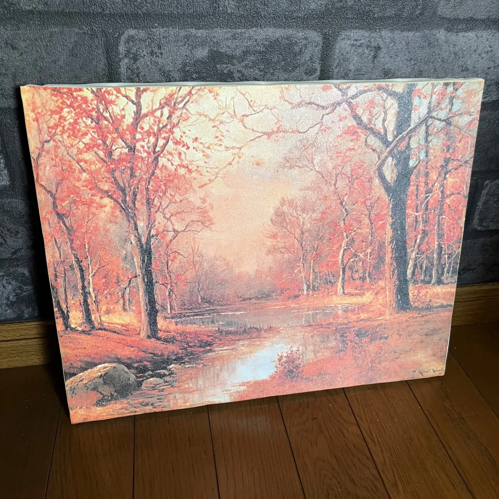 複製名画】Robert Wood 10月の朝 ロバート・ウッド 絵画 模写 ロバート