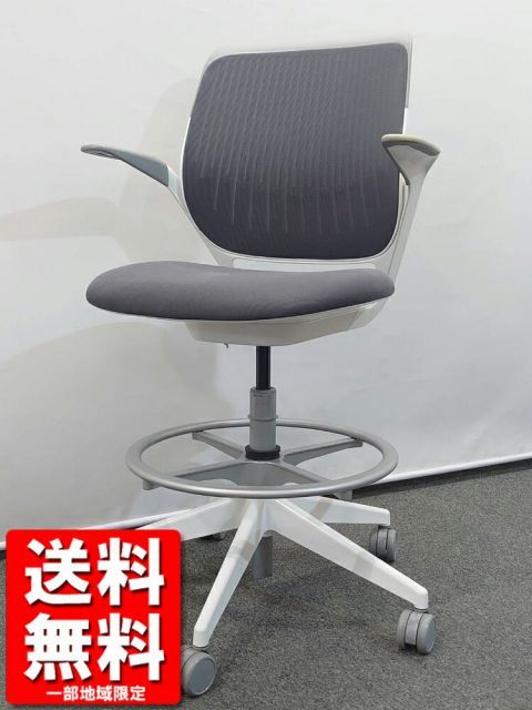 【法人限定関東のみ送料無料】スチールケース Steelcase Cobi デスクチェア ハイチェア オフィスチェア 事務チェア 肘付き【中古オフィス家具】【中古】