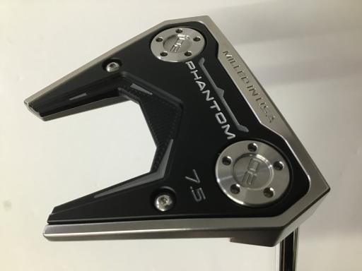 人気セール，送料無料 【中古】 タイトリスト SCOTTY CAMERON PHANTOM 7.5(2024) 33インチ パター PT スチール (フレックスその他) メンズ 男性用 右利き 右用 Bランク ゴルフクラブ パター