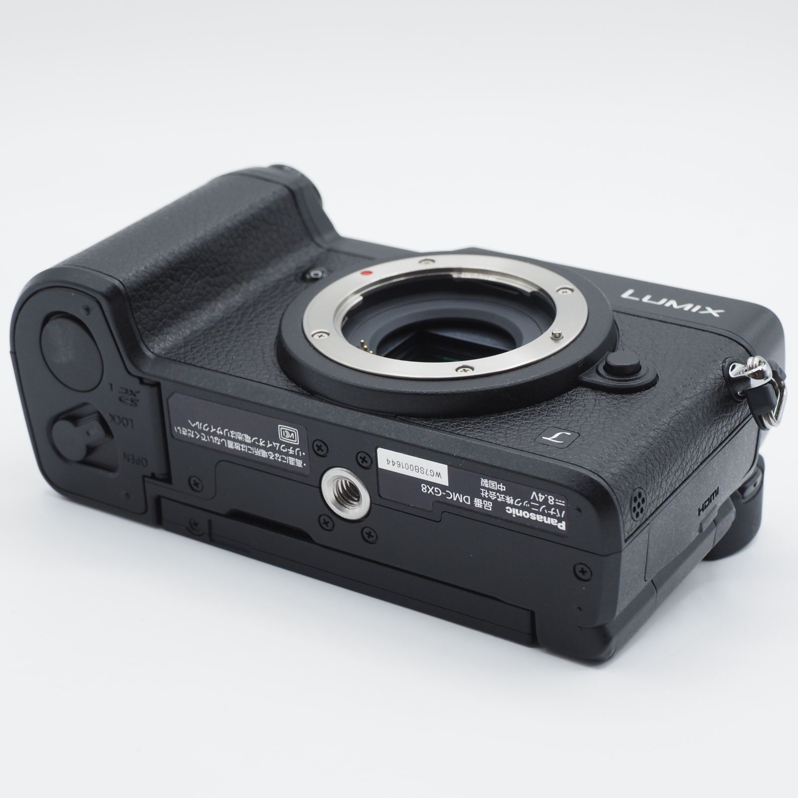 【未使用】Panasonic LUMIX DMC-GX8 ボディ　※パナソニック ☆ショット数わずか493回・新品級☆ Panasonic パナソニック ミラー