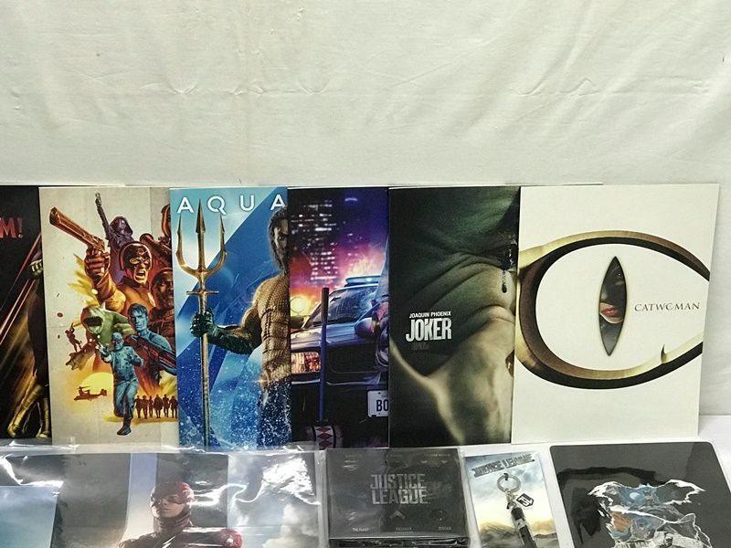 DCコミックス 映画 DCヒーロー ヴィラン パンフレット チラシ