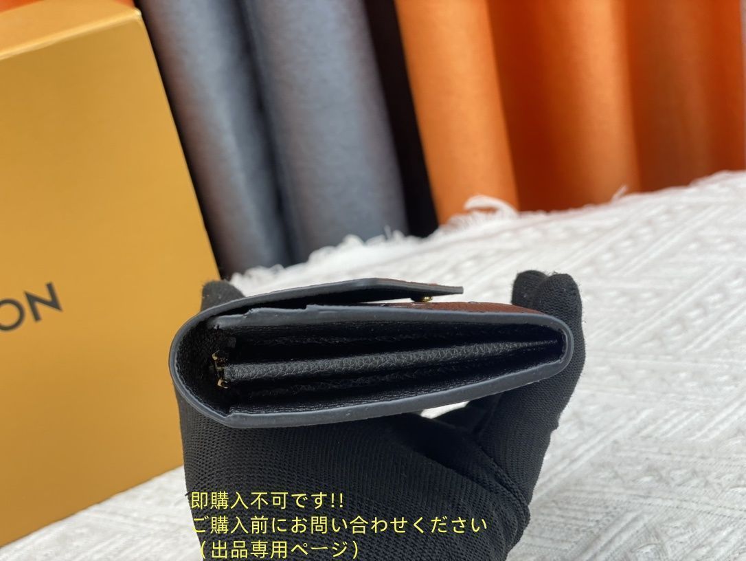 極美品‼️LOUIS VUITTON人気 希少 ブラックレザー長財布 極美品‼️LOUIS VUITTON ブラック長財布 - メルカリ