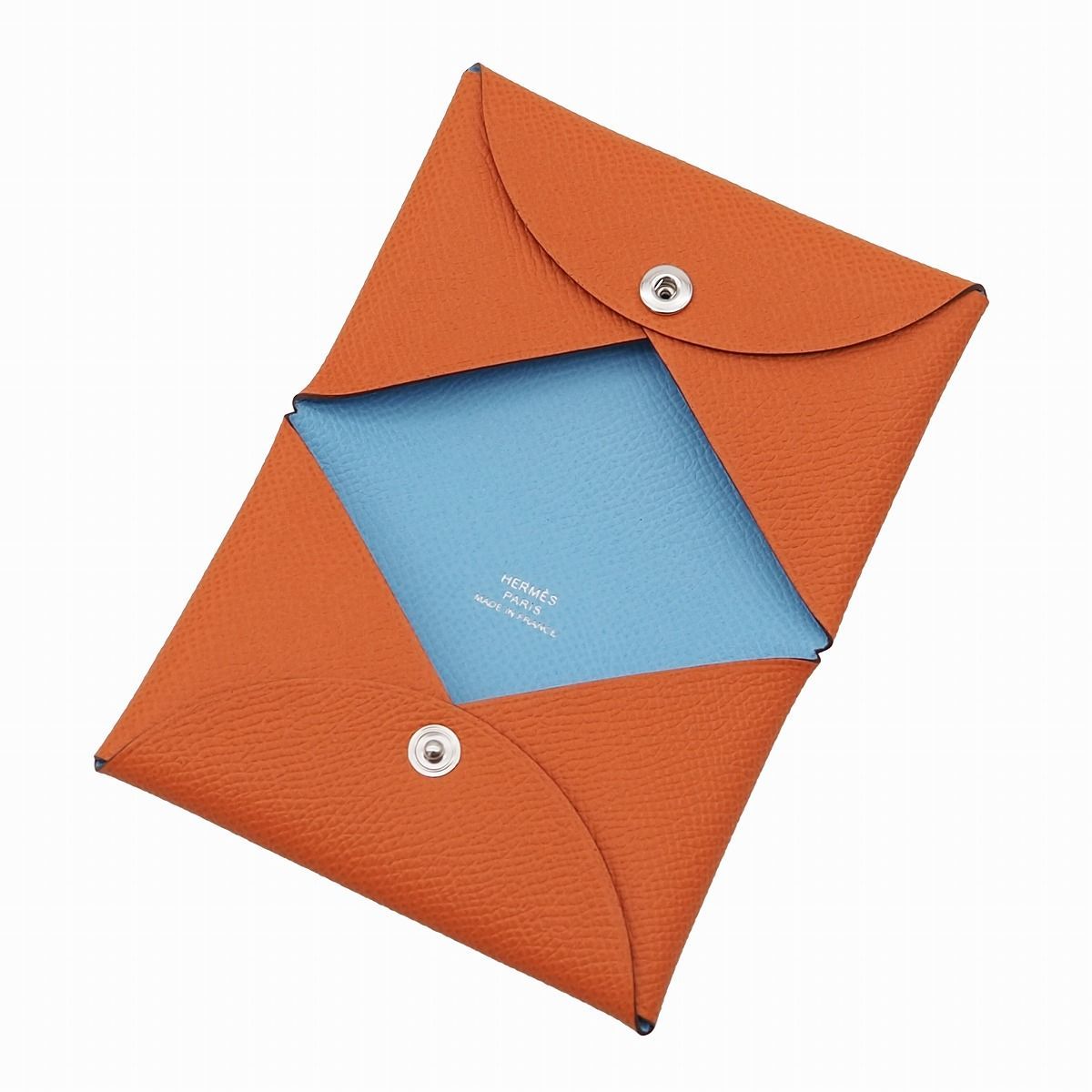 N 新品/未使用品】HERMES エルメス カルヴィ ヴェルソ バイカラー 