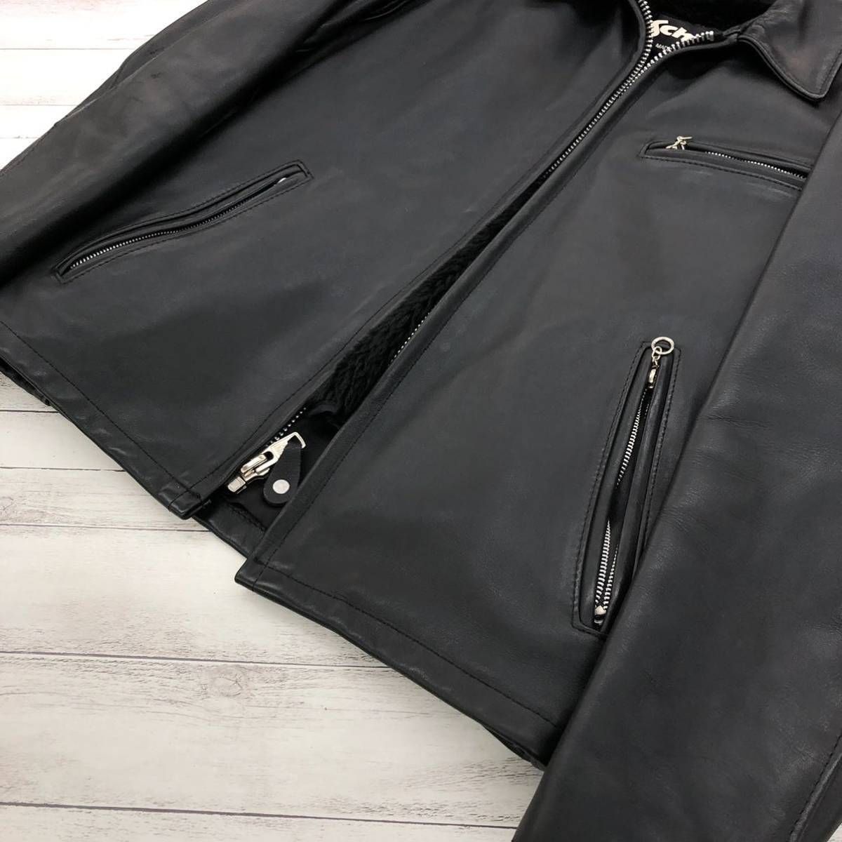 極美品✨ショット シングルライダース ライナー レザージャケット 36 643E 楽天市場】schott 641 36 ボアの通販