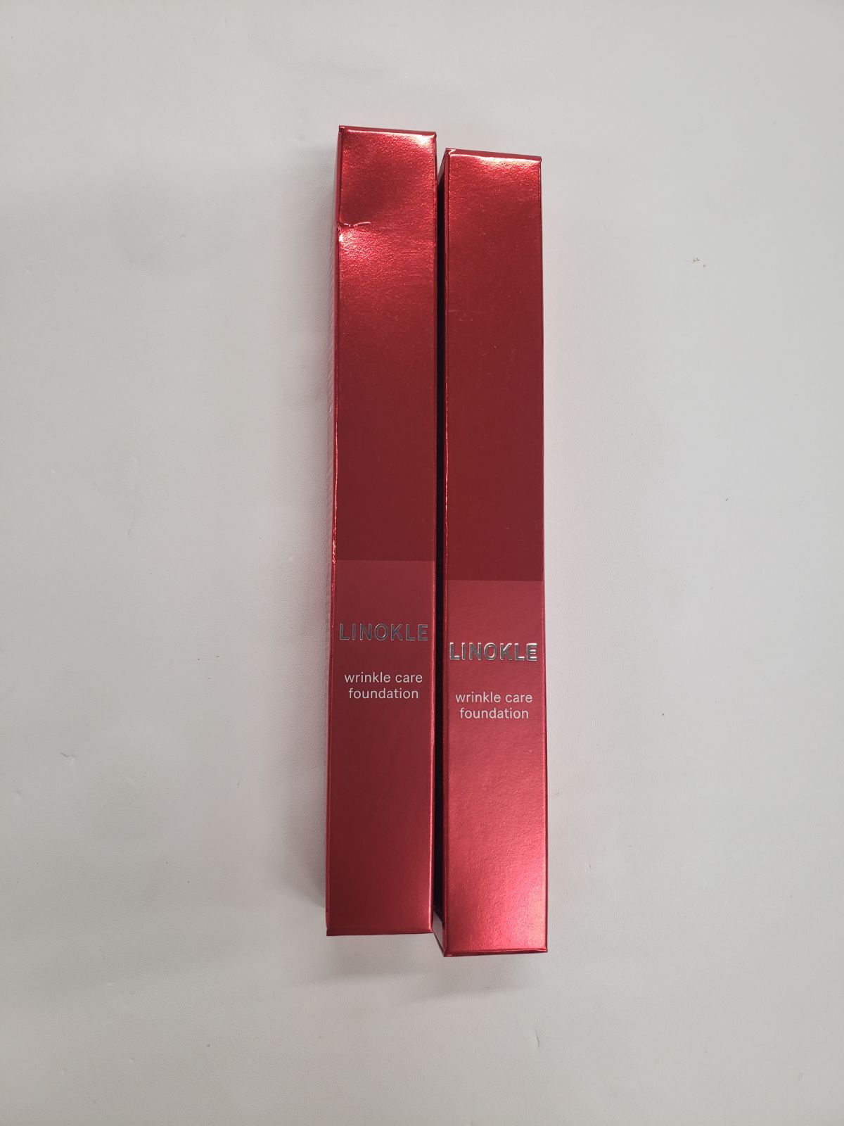LINOKLE ファンデーション SPF47 PA+++ 20g 2本　1本箱無 リノクル LINOKLE 20g シワ 美白 リンクルケア リンクルカバー