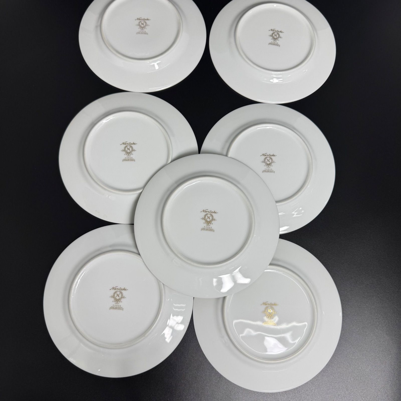 Noritake - ノリタケプレート7枚 ノリタケ GOLDRIDGE 金彩プレート 7枚セット 5480S B品扱い 食器
