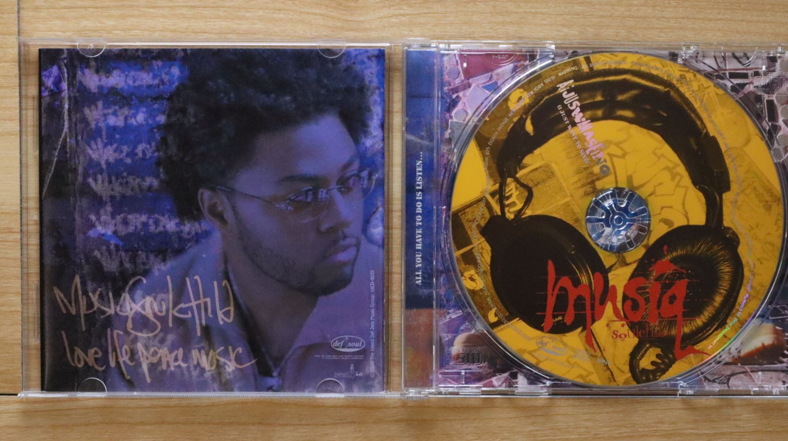 国内盤CD☆ミュージック・ソウルチャイルド/Musiq Soulchild
