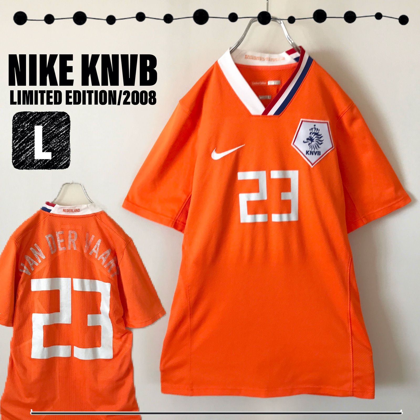 NIKE KNVB ロゴ刺繍 サッカー オランダ代表 Jersey ユニフォーム