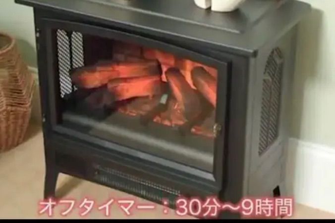 ＱＶＣジャパン 暖炉型ファンヒーターDuraflame - ストーブ