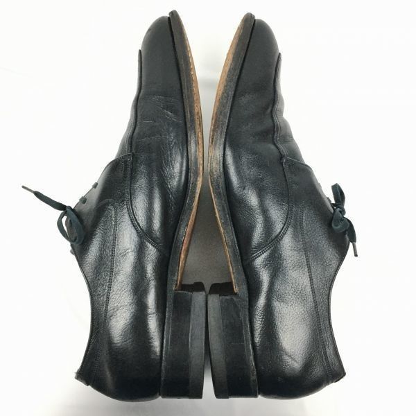 70年製?Vintage 　FLORSHEIM/フローシャイム　Uチップ/ビジネスシューズ〈黒/BLACK/ブラック〉幅広9.5EEE/27.5程度/メンズ//men's 菅NO.WZD-183 70年製?Vintage FLORSHEIM/フローシャイム Uチップ/ビジネスシューズ