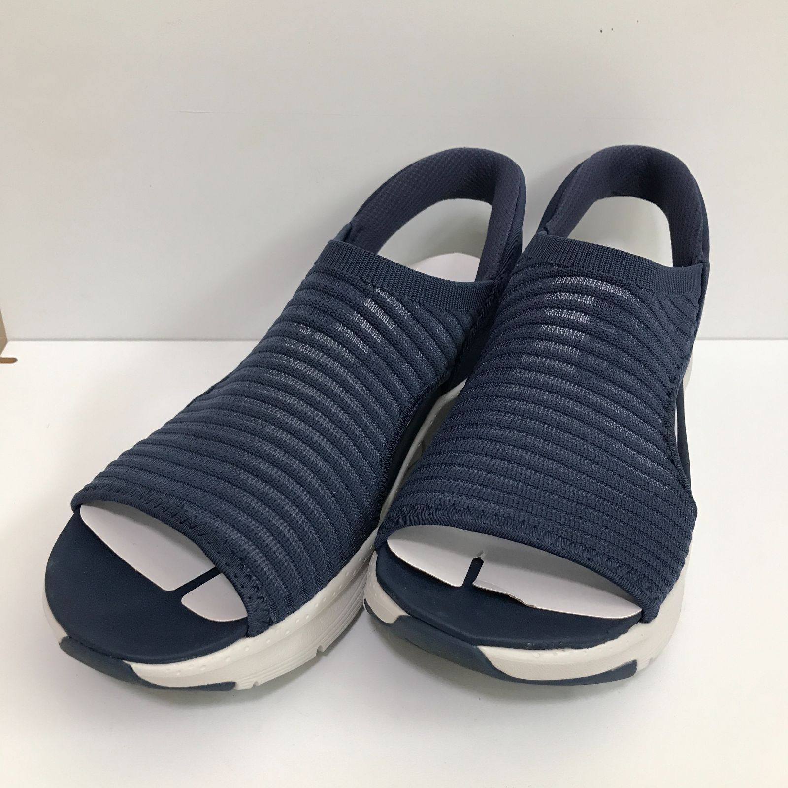 SKECHERS スケッチャーズ アーチフィットスリップインズ サンダル ネイビー 26㎝ タ