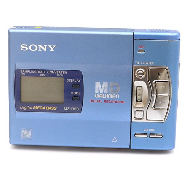 SONY ソニー MDウォークマン MZ-R50 ACアダプター付き 【公式通販】