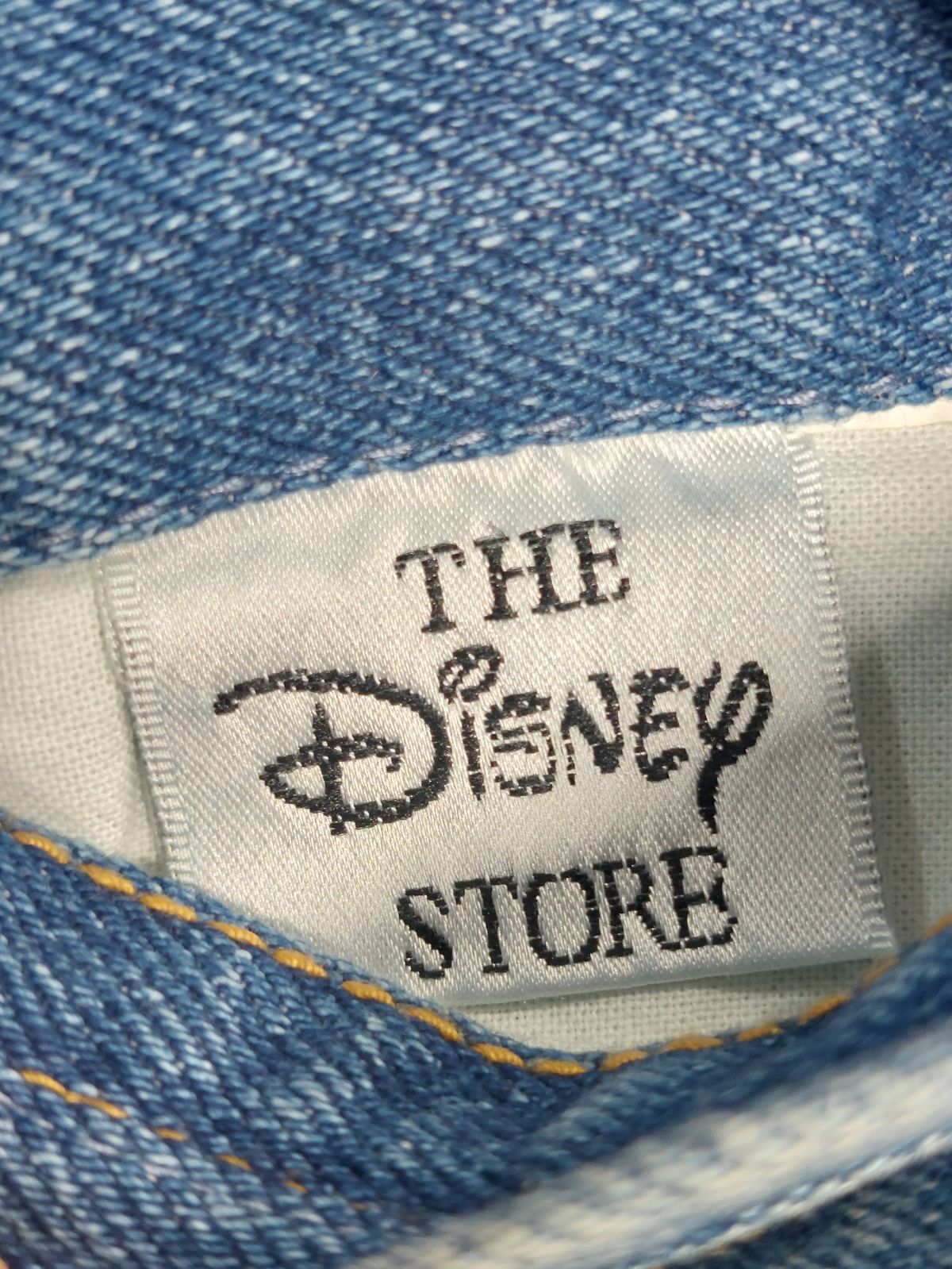 90s Disney ディズニー リバーシブル デニムベスト 実寸Sサイズ位 90s Disney ディズニー リバーシブル デニムベスト 実寸Sサイズ位