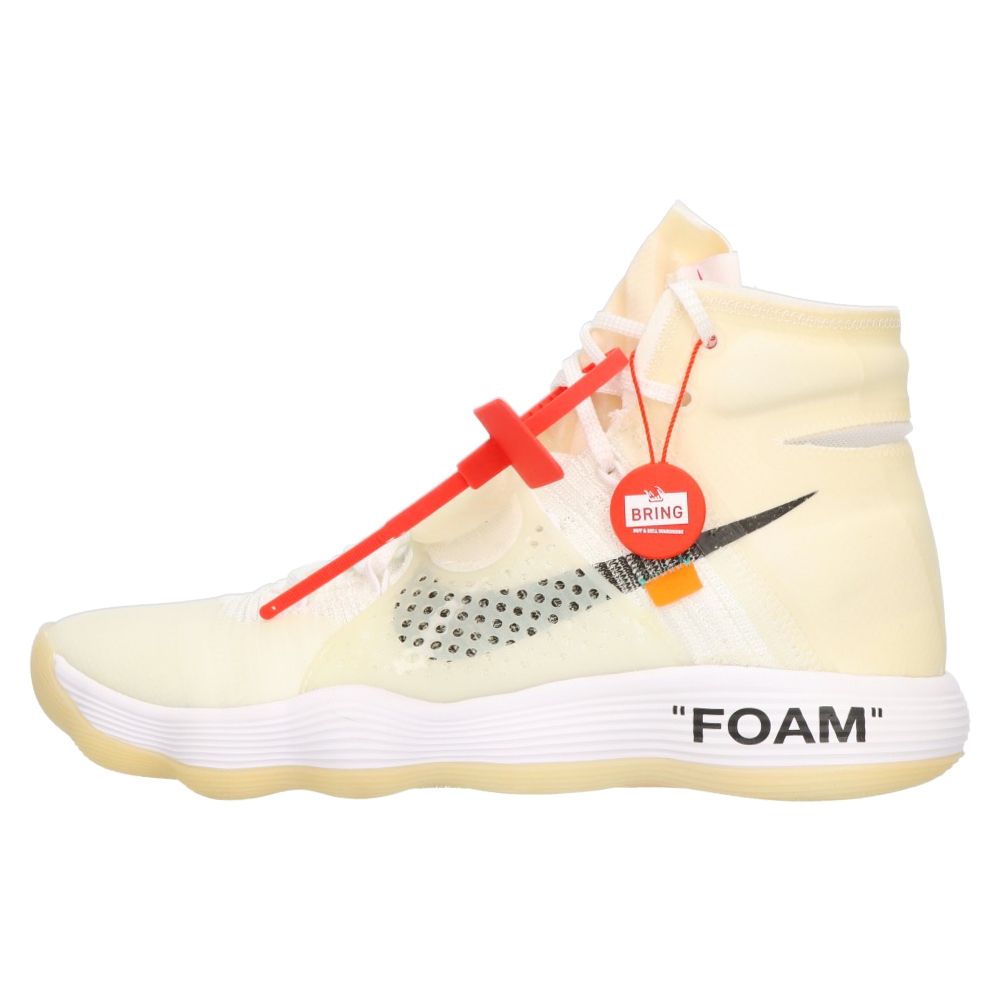 NIKE (ナイキ) ×OFFWHITE THE 10 HYPERDUNK 2017 FK オフホワイト 