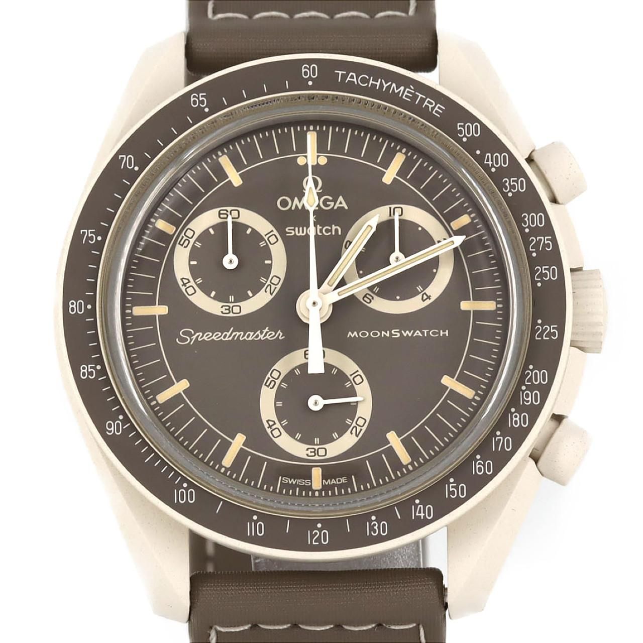 スウォッチ スウォッチxオメガ･ミッションオンアース デザート SO33T103 バイオセラミック クォーツ