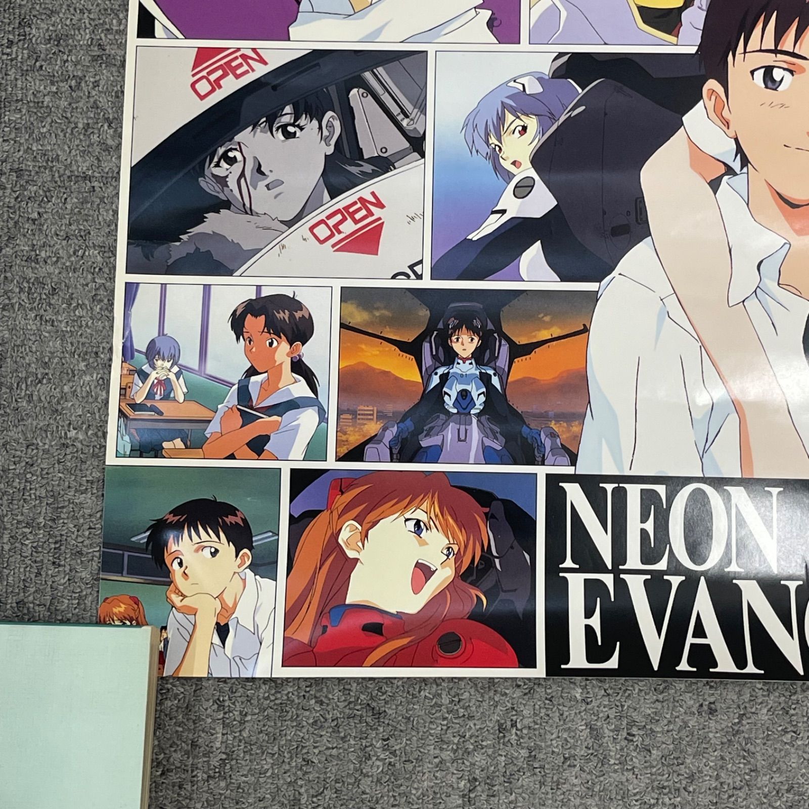 NEON GENESIS EVANGELION ポスター　B2 s-l400.jpg