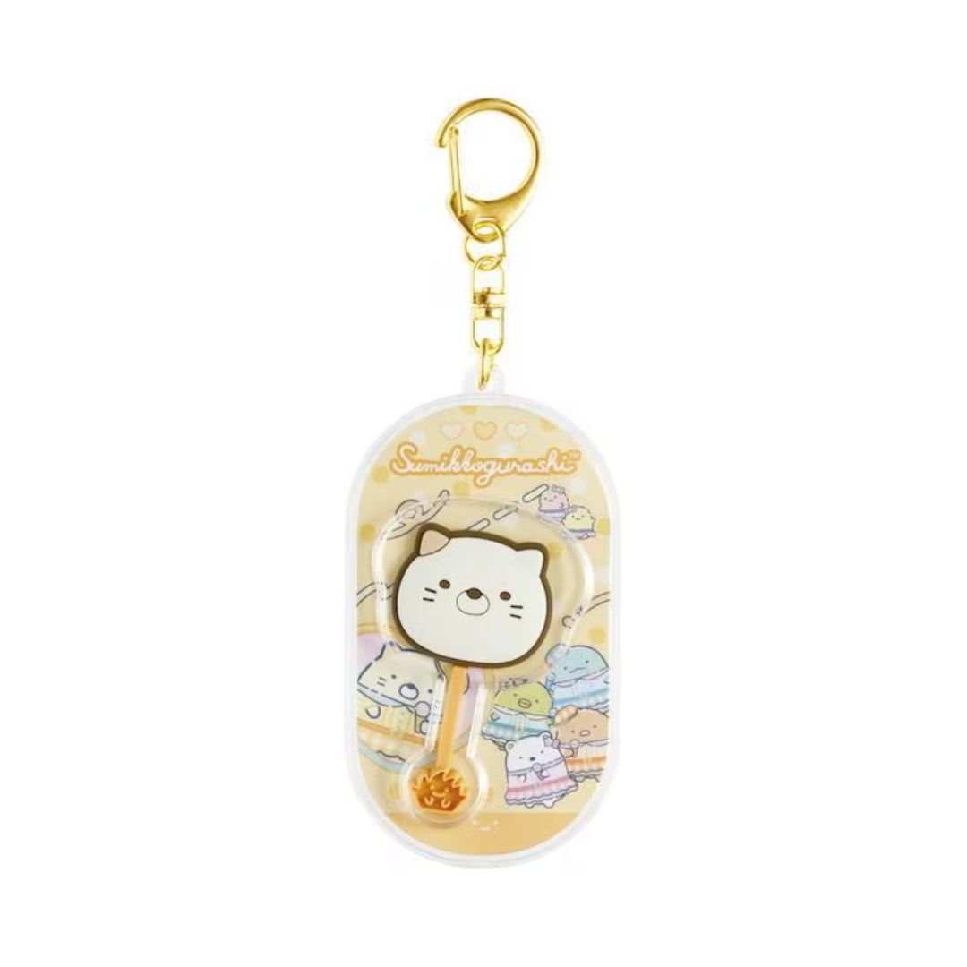 すみっコぐらし チョコレート風キーホルダー ねこ AB33808