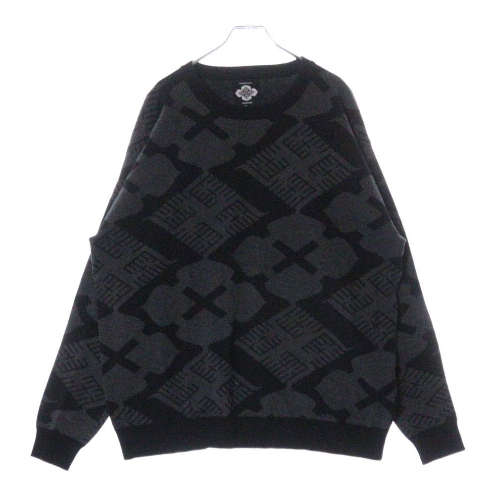 BUDSPOOL (バッズプール) ×GAKKIN JACQUARD CREW NECK SWEATER