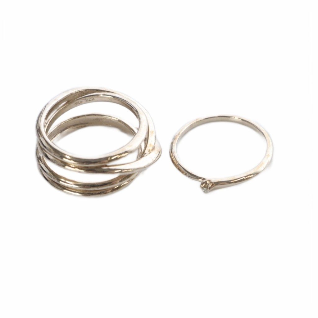 エテ ete 冬 マイエッセンシャルズ パズルリング グラマラス 指輪 13号 ゴールド色